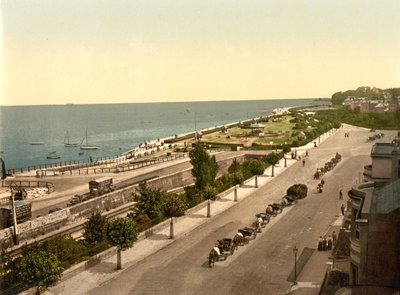 Ryde Esplanade, IOW, pub. c.1890 - 1900 da English Photographer
